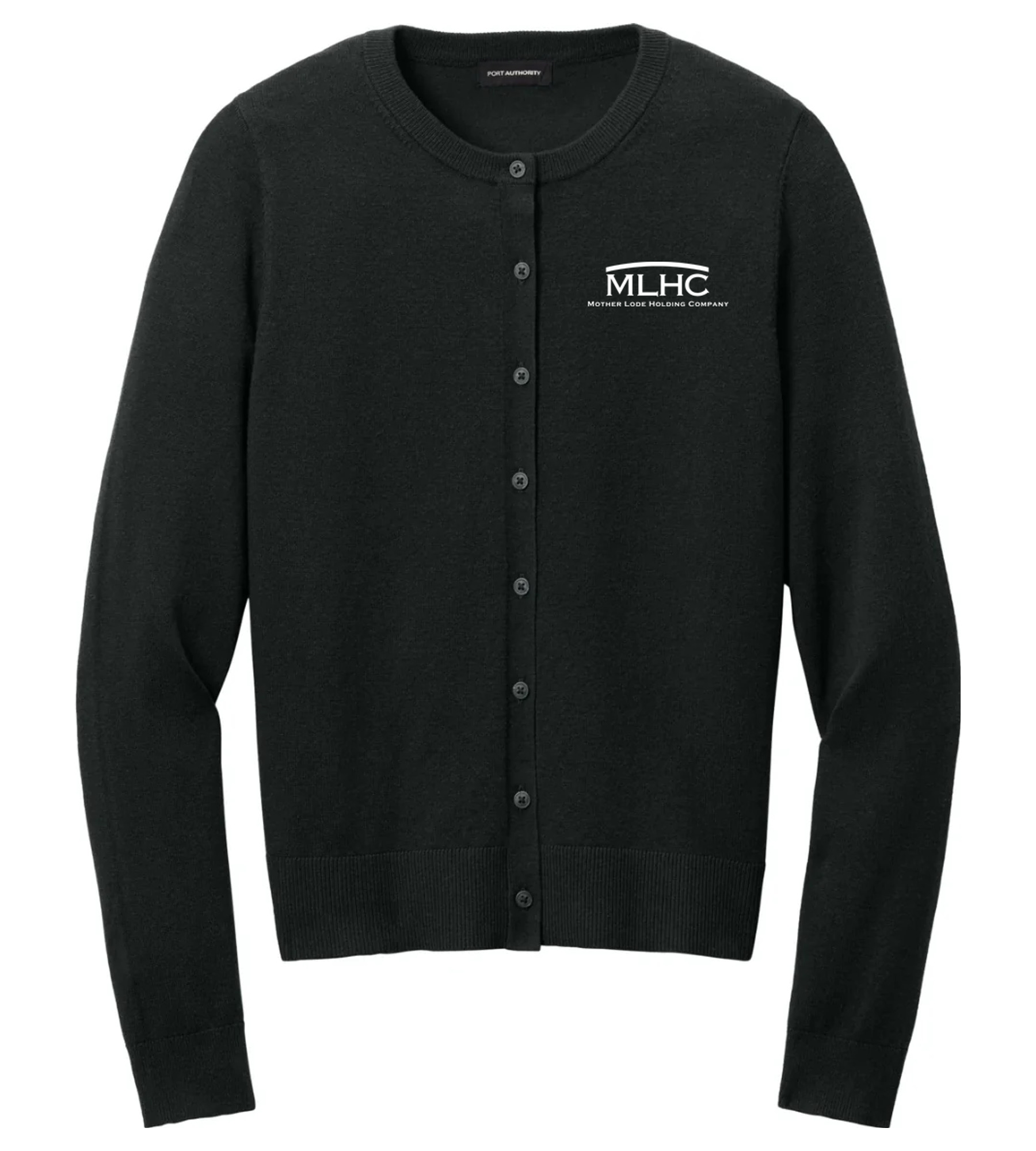 Port Authority Women's Easy Care Crewneck Cardigan Sweater
